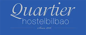 logotipo hostel quartier bilbao